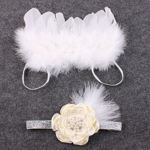 Angel Feather Wings For Newborn Infant Baby Photo Props Party Costume Dress