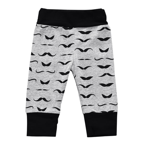 Newborn Baby Toddler Boy Girl Harem Pants Cotton Cartoon Print Trousers Leggings