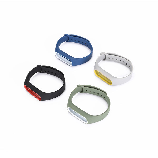 Wristband for Xiaomi Mi Band 2 Color Blocking Anti-lost Design