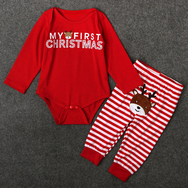 B150B10+KA1054-90*90ç åœ£è¯žå°é¹¿é•¿è¢–é•¿è£¤ä¸¤ä»¶å¥—