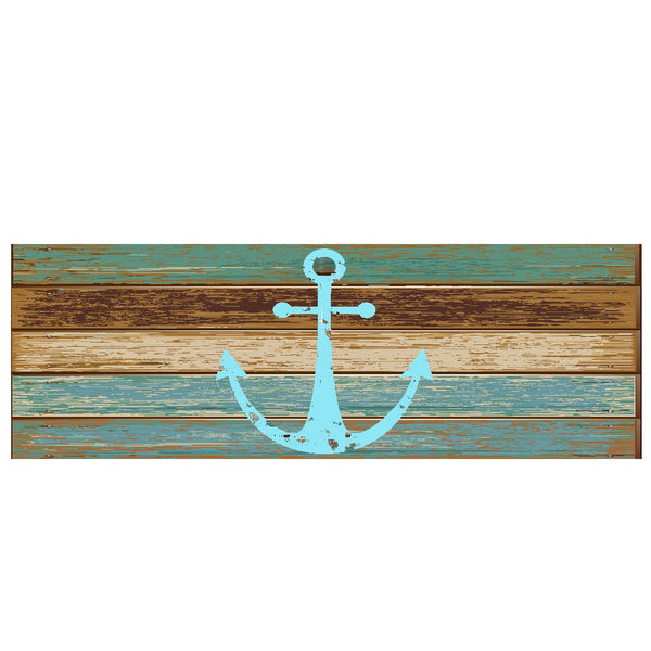 Deck Anchor Pattern Water Absorption Area Rug