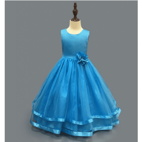 Girls Kids Flower Bridesmaid Party Princess Prom Wedding Christening Dress New