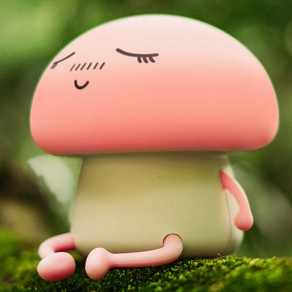 Cartoon Mushroom USB Rechargeable LED Night Light
