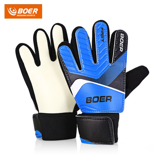 BOER Skid Resistant Finger-save Child Goalkeeper Gloves
