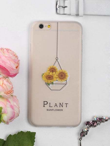 Sunflower Pattern Phone Case For Iphone