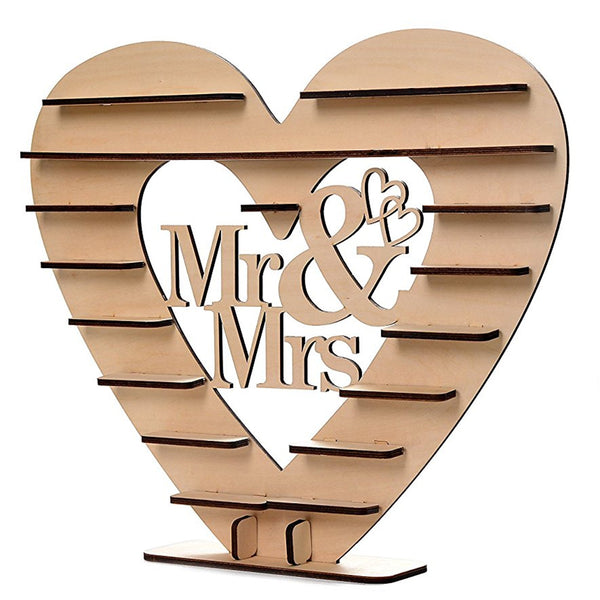 Wedding Decor Wooden Chocolate Display Stand