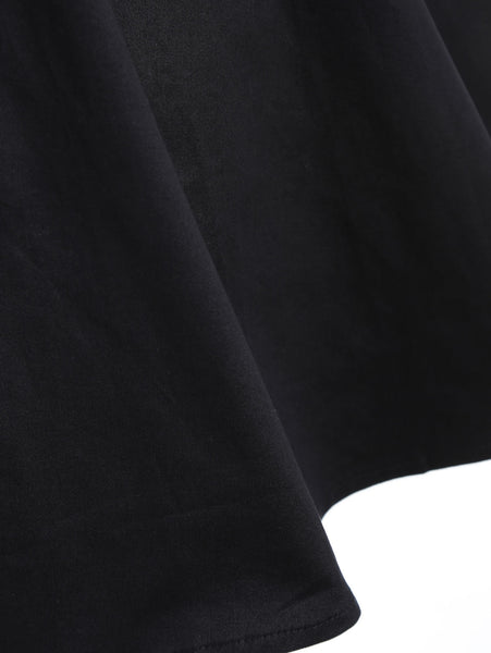 Vintage Striped Pin Up Skater Dress