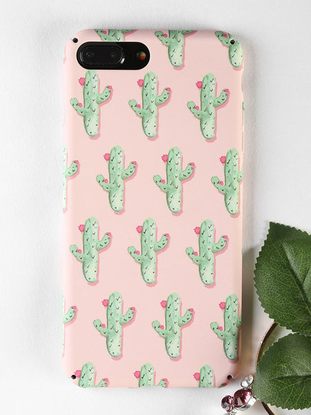 Cactus Pattern Phone Case For Iphone