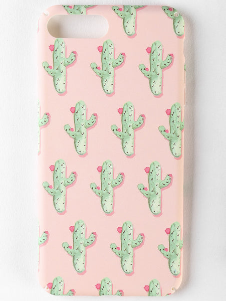 Cactus Pattern Phone Case For Iphone