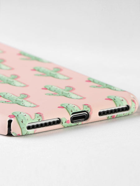 Cactus Pattern Phone Case For Iphone