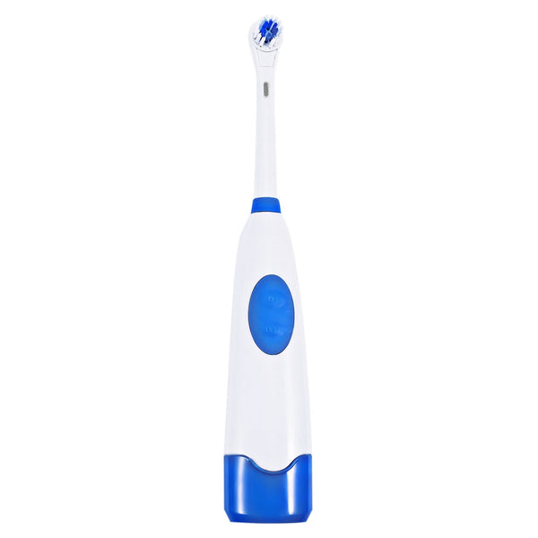 Revolving Electric Toothbrush with Replacement Brush Heads