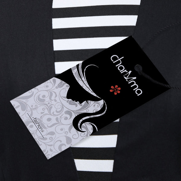 Vintage Striped Pin Up Skater Dress