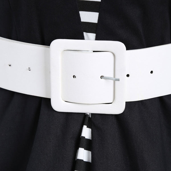 Vintage Striped Pin Up Skater Dress