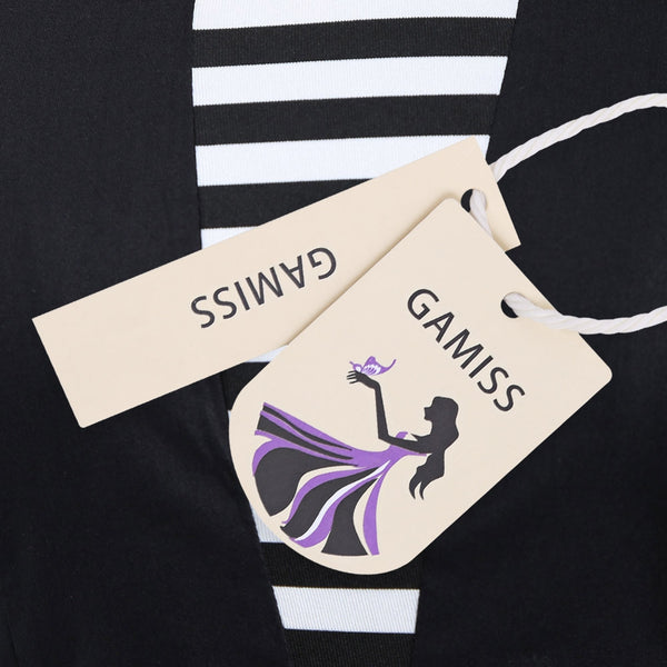 Vintage Striped Pin Up Skater Dress