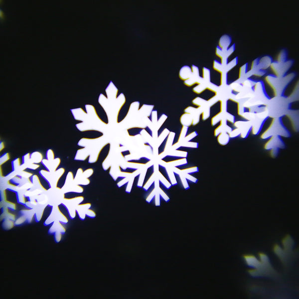 XL - J18 / J18W IP65 Snowflake Shape Outdoor Projector Light