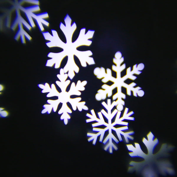 XL - J18 / J18W IP65 Snowflake Shape Outdoor Projector Light