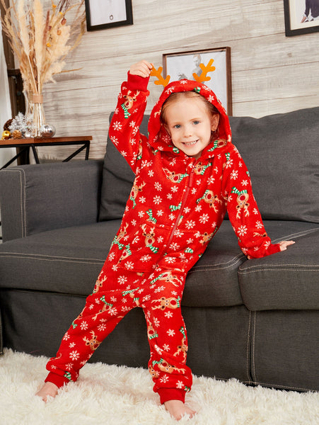 Rudolph Christmas Matching Family Pajama