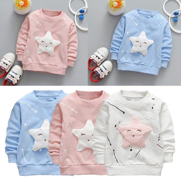 Toddler Infant Baby Girl Hoodie Long Sleeve Pullover Sweatshirt Jumper Top