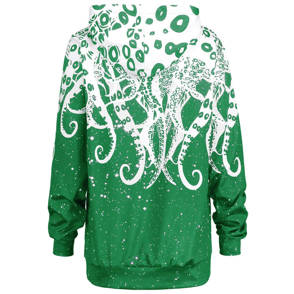 3D Octopus Kangaroo Pocket Hoodie