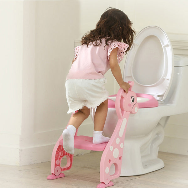 Folding Baby Kids Potty Training Toilet Chair