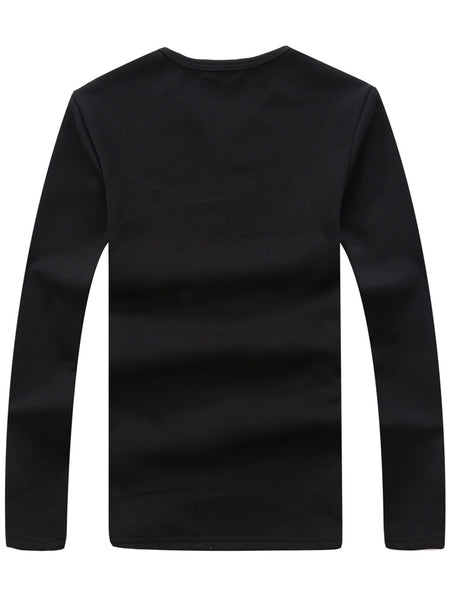 Button Thermal Long Sleeve Tee