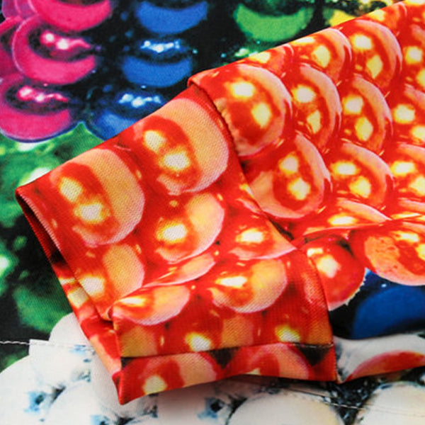 3D Colorful Magnetic Balls Print Pullover Hoodie