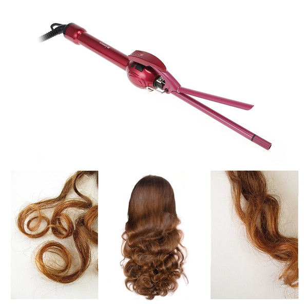 MARSKE LCD Curling Iron Wand Stick Hair Curler Hairdressing Tool