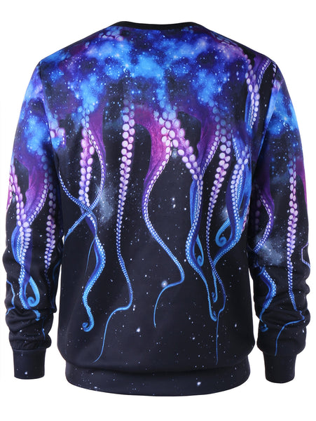 Octopus Galaxy Sweatshirt