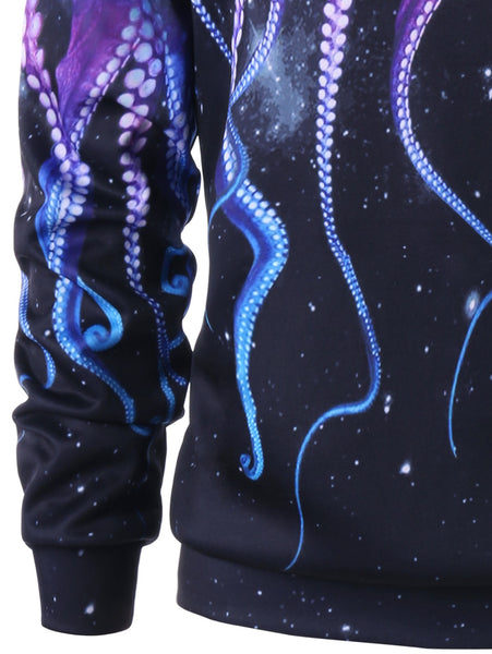 Octopus Galaxy Sweatshirt