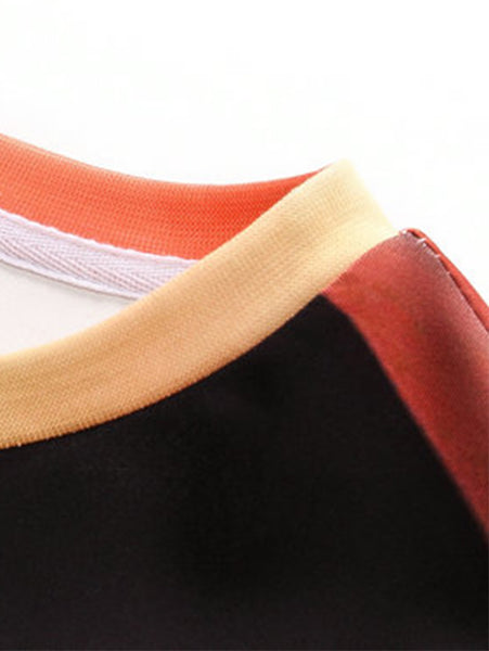 Valentine's Day 3D Hearts Print Pullover Sweatshirt