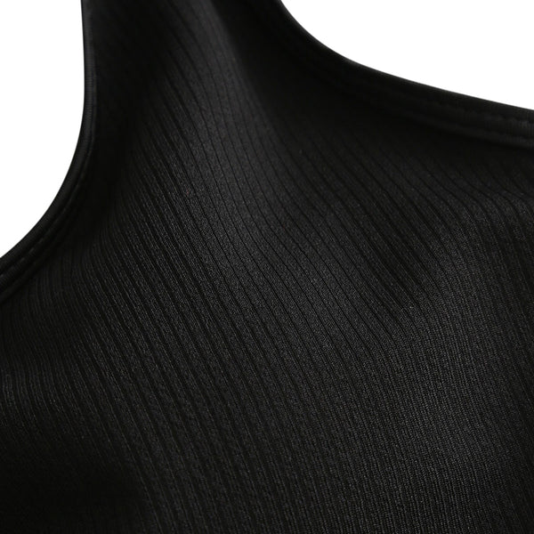 Knot Tied Sides Ribbed Bikini