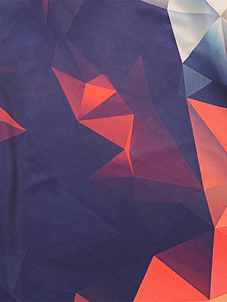 Crew Neck Geometric Tee