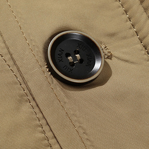 Faux Fur Trim Hooded Puffer Jacket