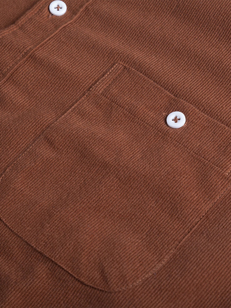 Long Sleeve Corduroy Button Down Shirt
