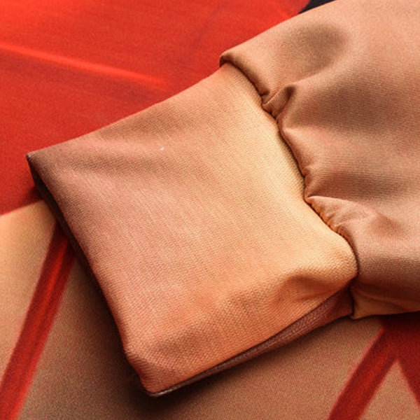 Valentine's Day 3D Hearts Print Pullover Sweatshirt