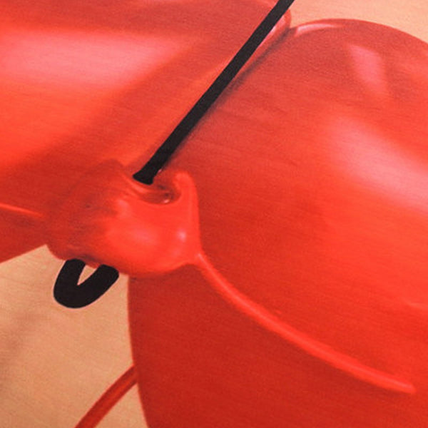 Valentine's Day 3D Hearts Print Pullover Sweatshirt