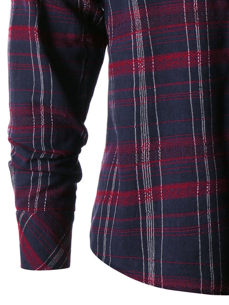 Plaid Chest Pocket Shirt