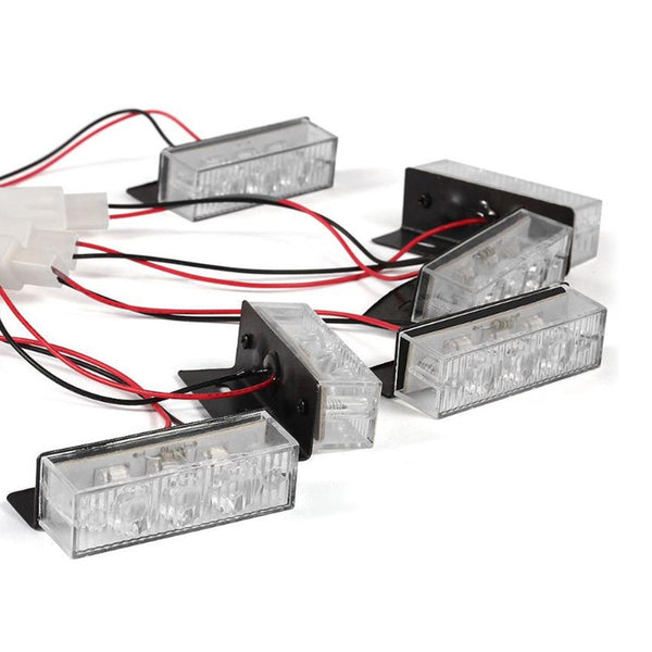 Amber LED strobe light