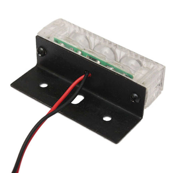 Amber LED strobe light