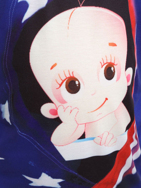 3D Maternity Baby Print T-shirt