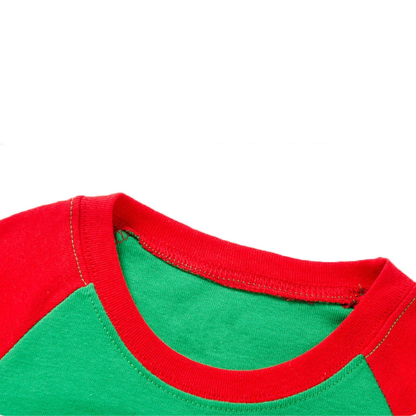 Kids Girls Boys Sleepwear Cartoon Long Sleeve Cotton Nightwear Pyjamas Set