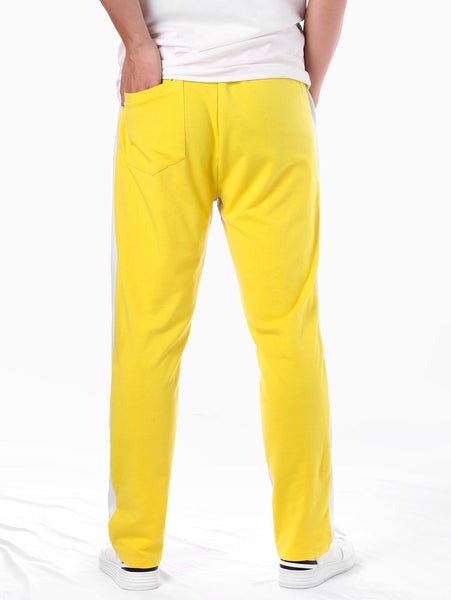 Drawstring Color Block Pants