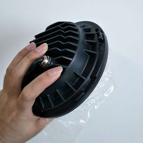 7inch Round  Beam Headlights Halo Angle Eyes For Jeep 97-15 Wrangler JK/TJ/LJ