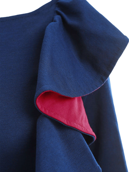 Ruffled Bodycon Dress