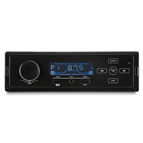 K504 Car MP3 Player Bluetooth FM Radio Tuner USB Charging AUX Input