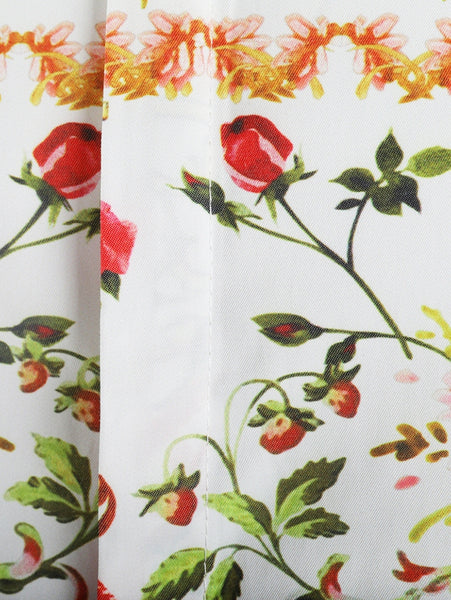 Floral Digital Print Long Sleeve Shirt