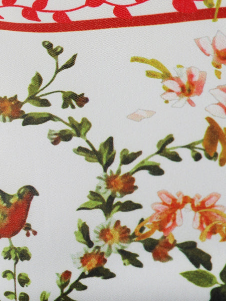 Floral Digital Print Long Sleeve Shirt