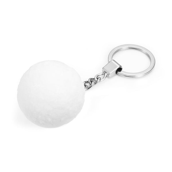 RGB 3D Moon Night Light Key Chain Accessories for Handbag