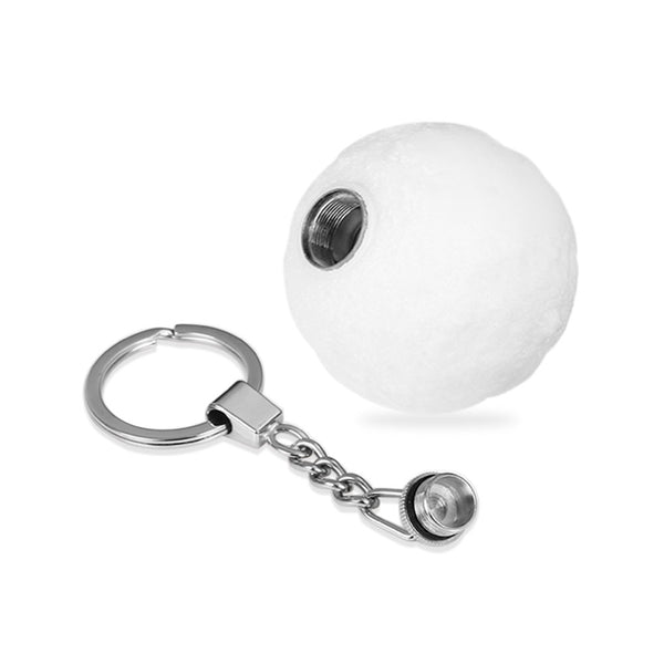 RGB 3D Moon Night Light Key Chain Accessories for Handbag