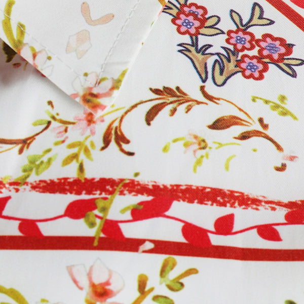 Floral Digital Print Long Sleeve Shirt